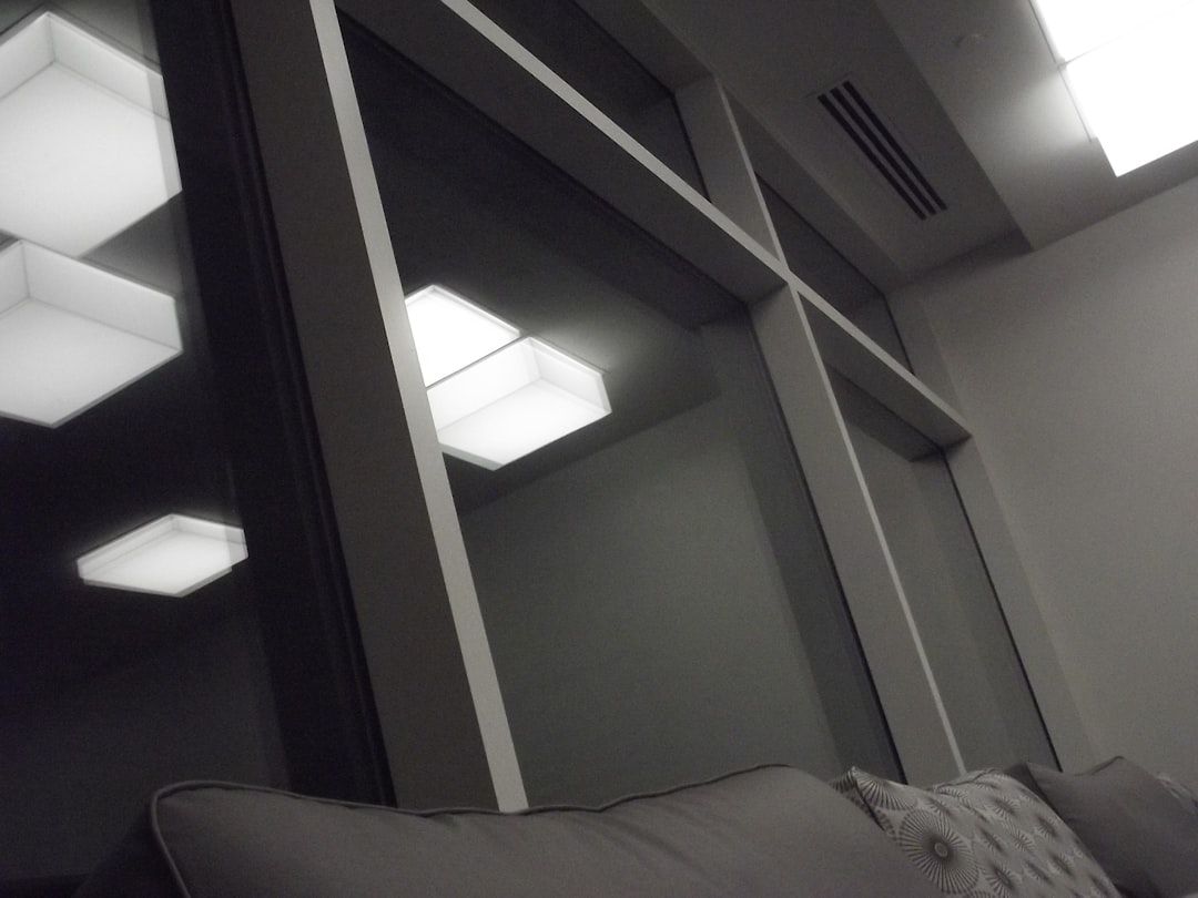 Photo sleeping with mirror