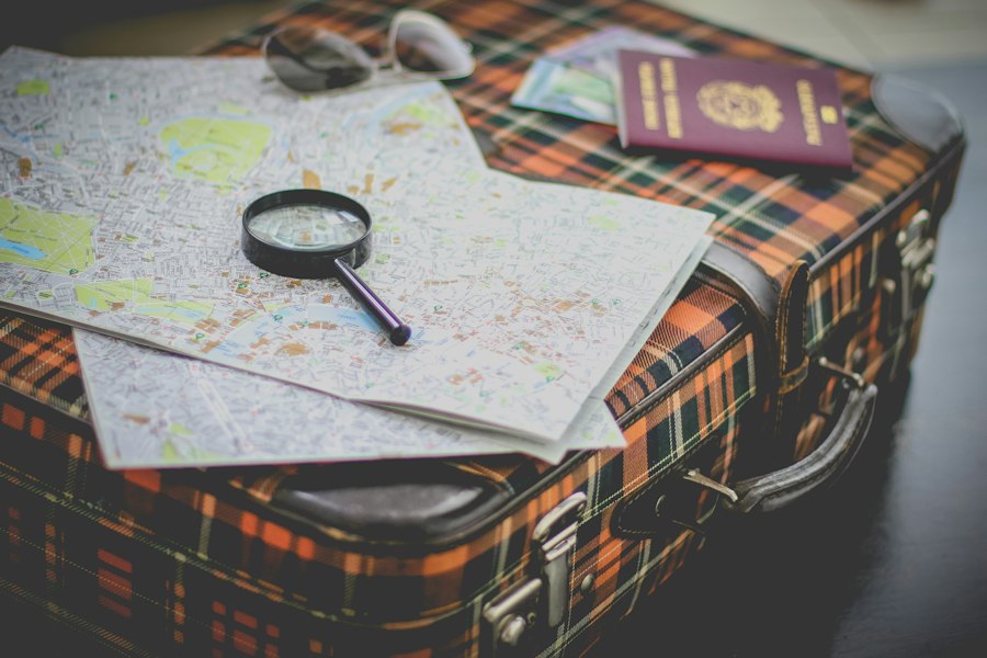 Photo travel preparation